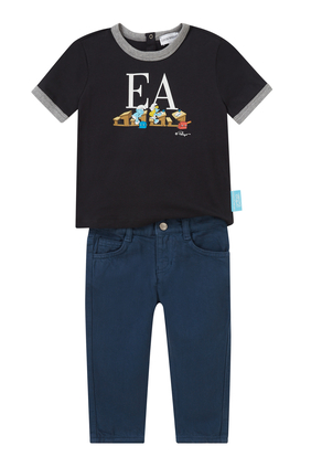 The Smurfs x EAJ T-Shirt